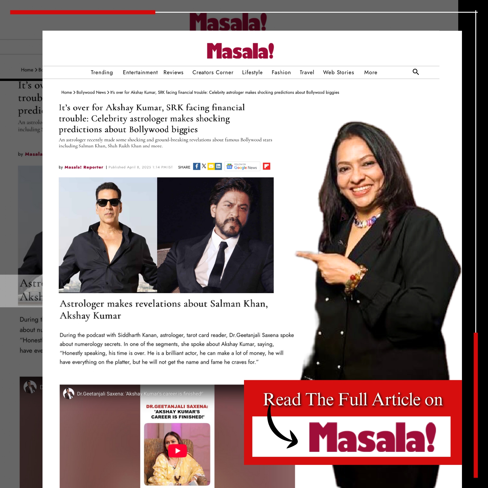 Dr. Geetanjali Article Masala page 0001 | Media Coverage